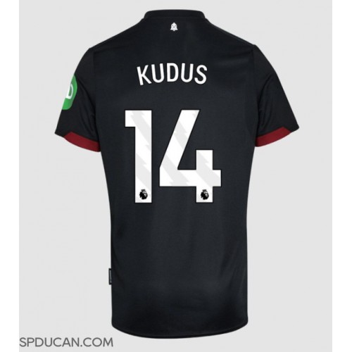 Muški Nogometni Dres West Ham United Mohammed Kudus #14 Gostujuci 2024-25 Kratak Rukav